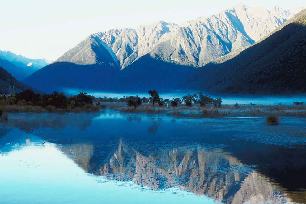Mountainous landscape, New Zealand